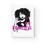 I Am Beautiful Journal - Ruled Line